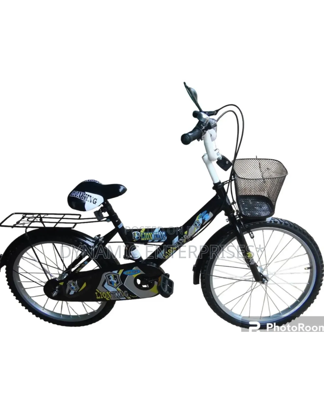 Lion King 20" Kids' Bicycle - Black