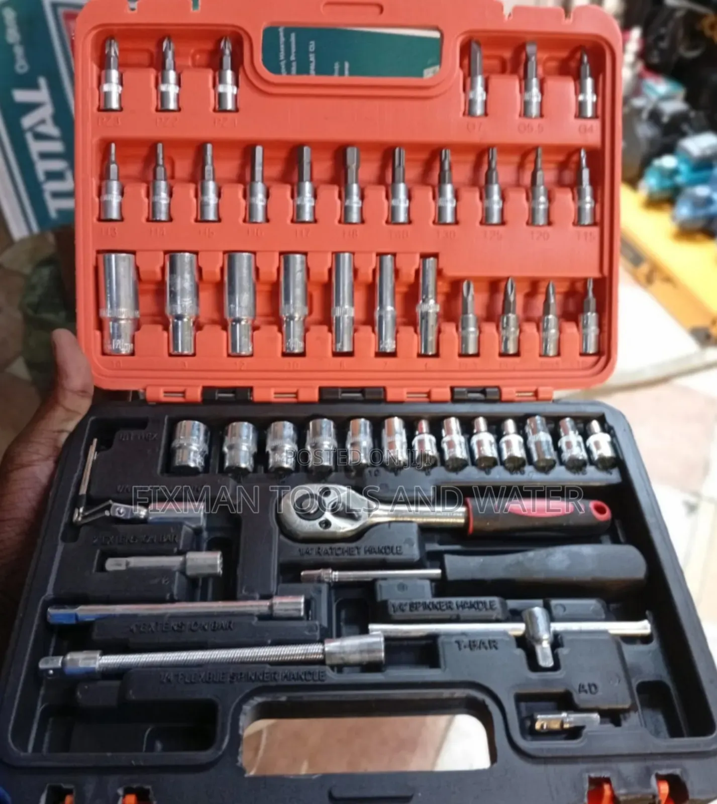 Chrome Vanadium Deep Socket Wrench Set 53 Pc's + Screwdriver Sets