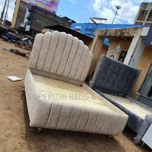 Channel Upholstered Bed Size 5 by 6
