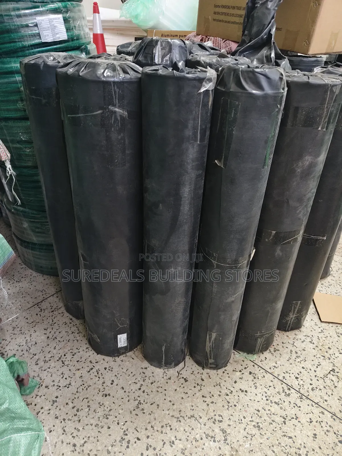 Black Polythene Construction Sheets