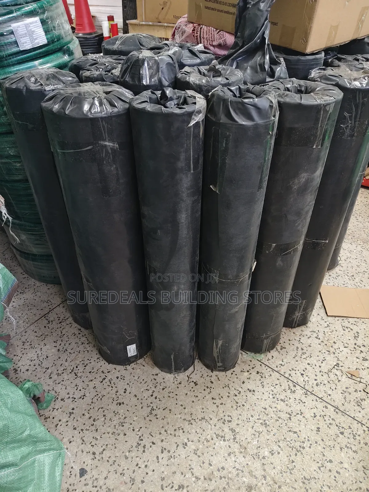 Black Polythene Construction Sheets
