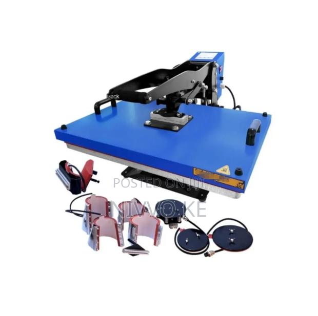 Good Quality Eight-in-one Combo Heat Transfer Press Machine - thumbnail 2