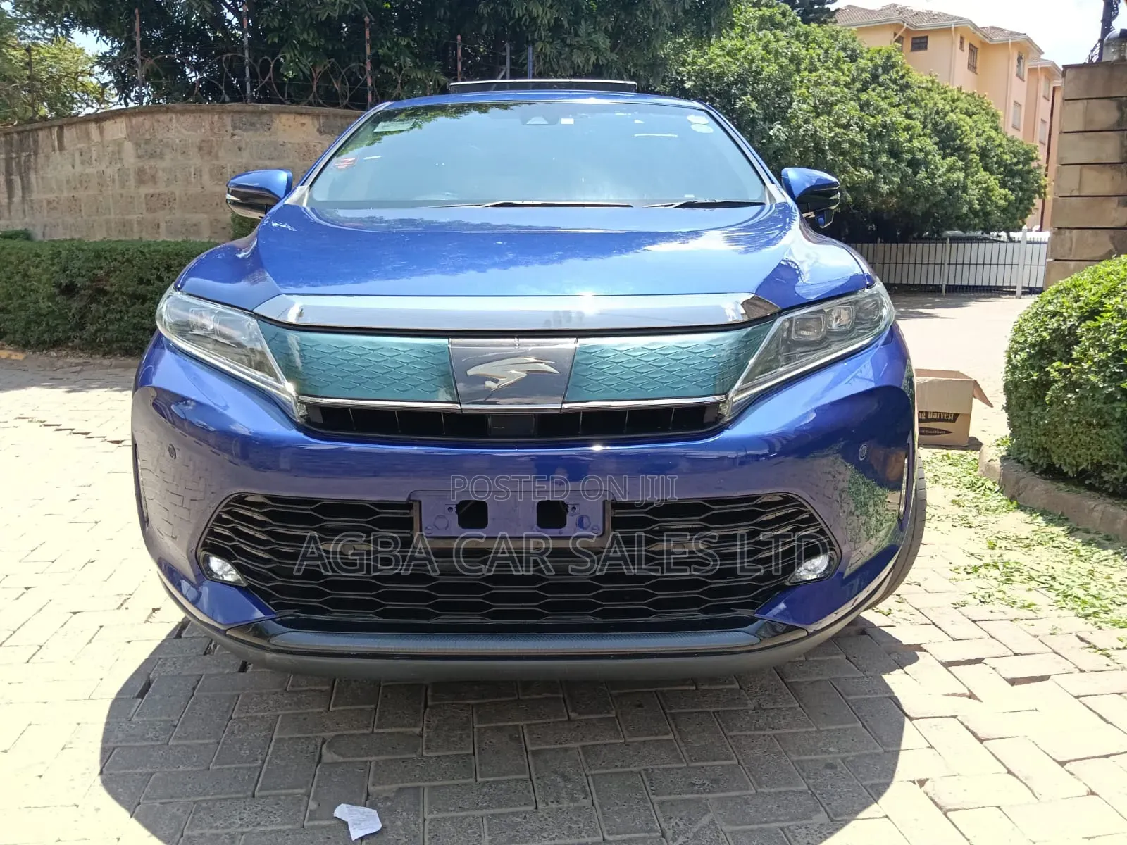Toyota Harrier 2018 Blue