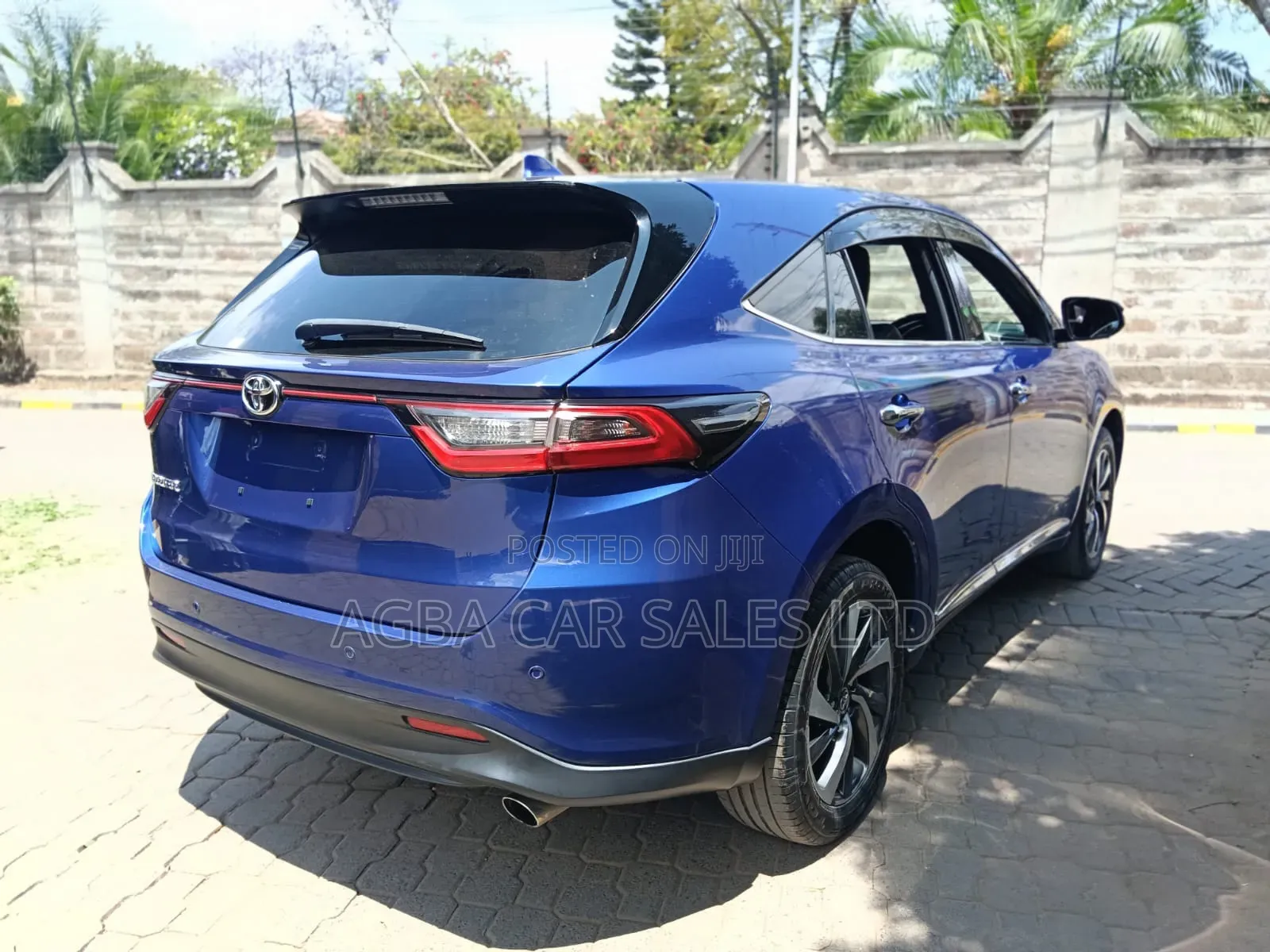 Toyota Harrier 2018 Blue