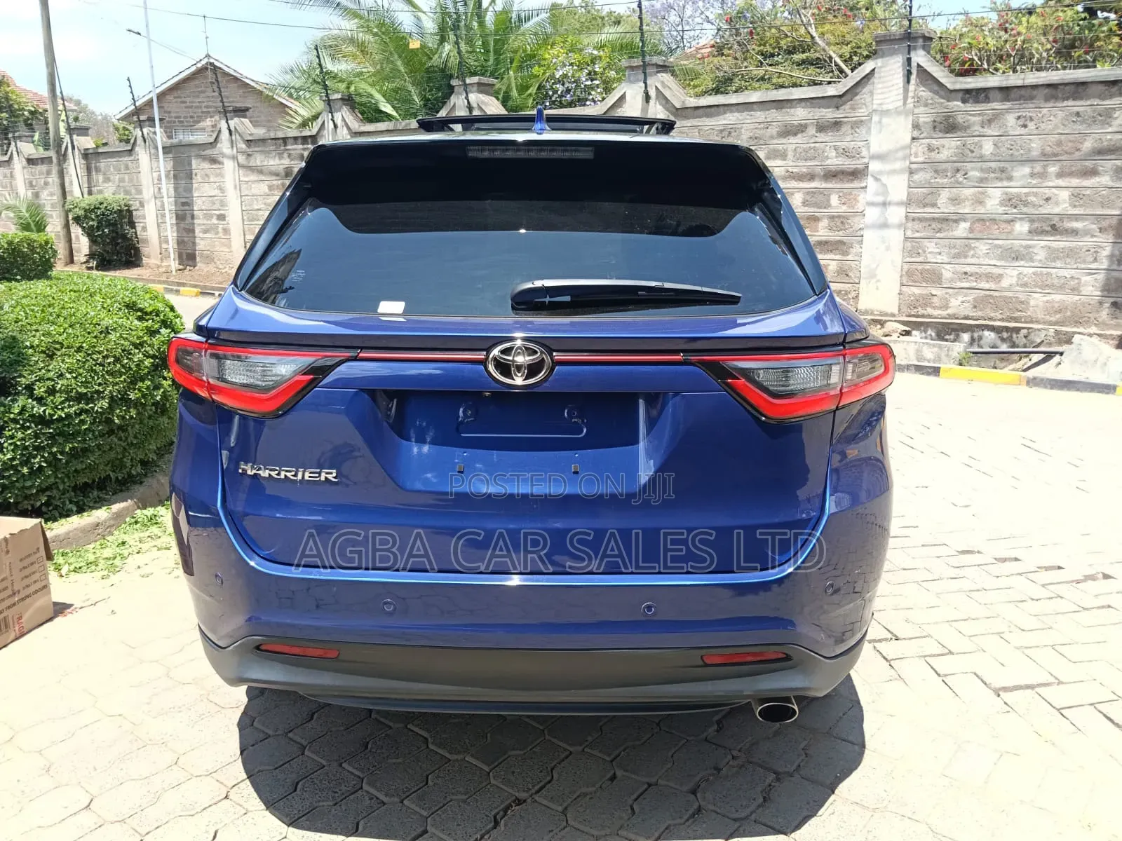 Toyota Harrier 2018 Blue