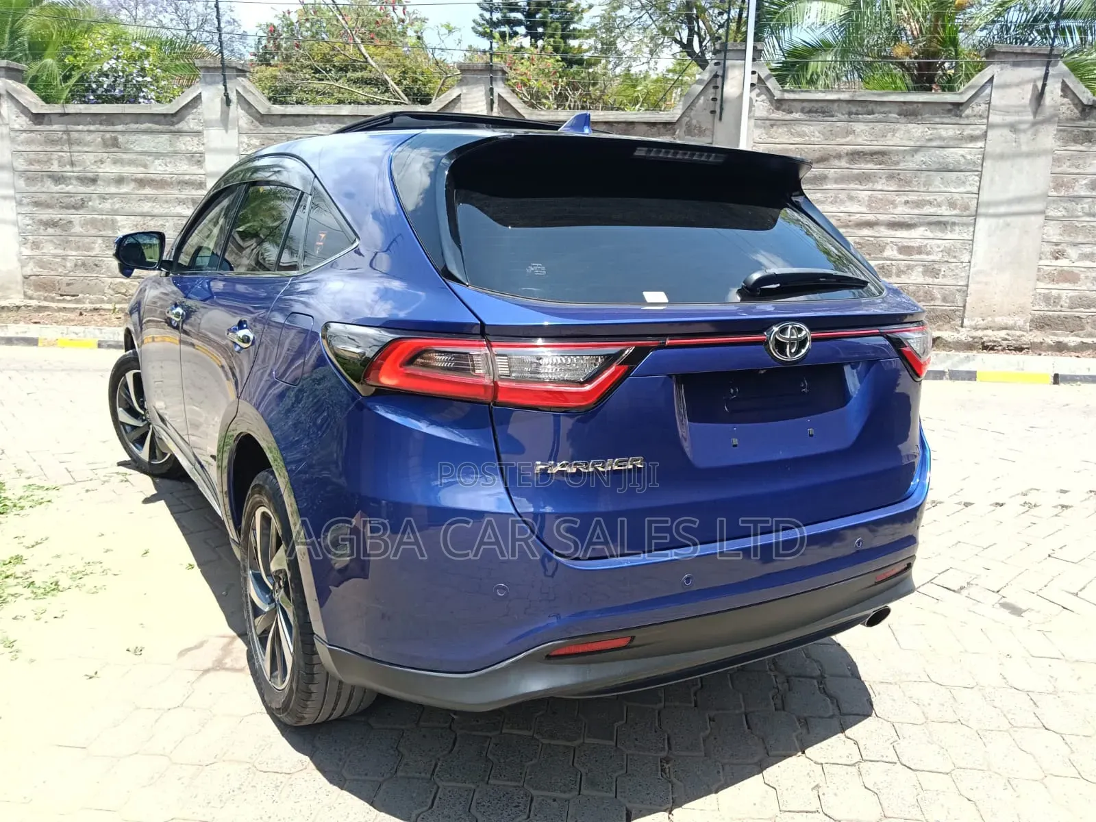Toyota Harrier 2018 Blue