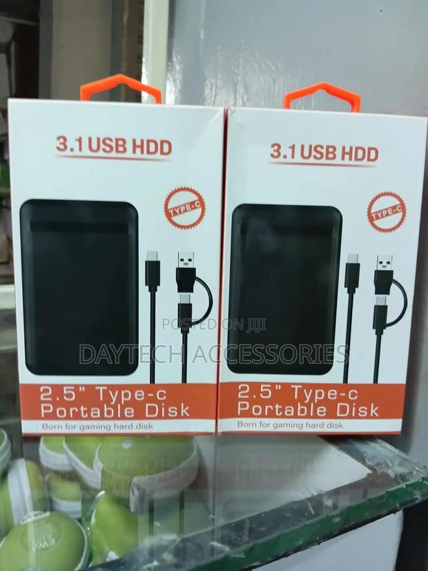 2.5 External Hard Disk Drive Casing With Cable. - thumbnail 2