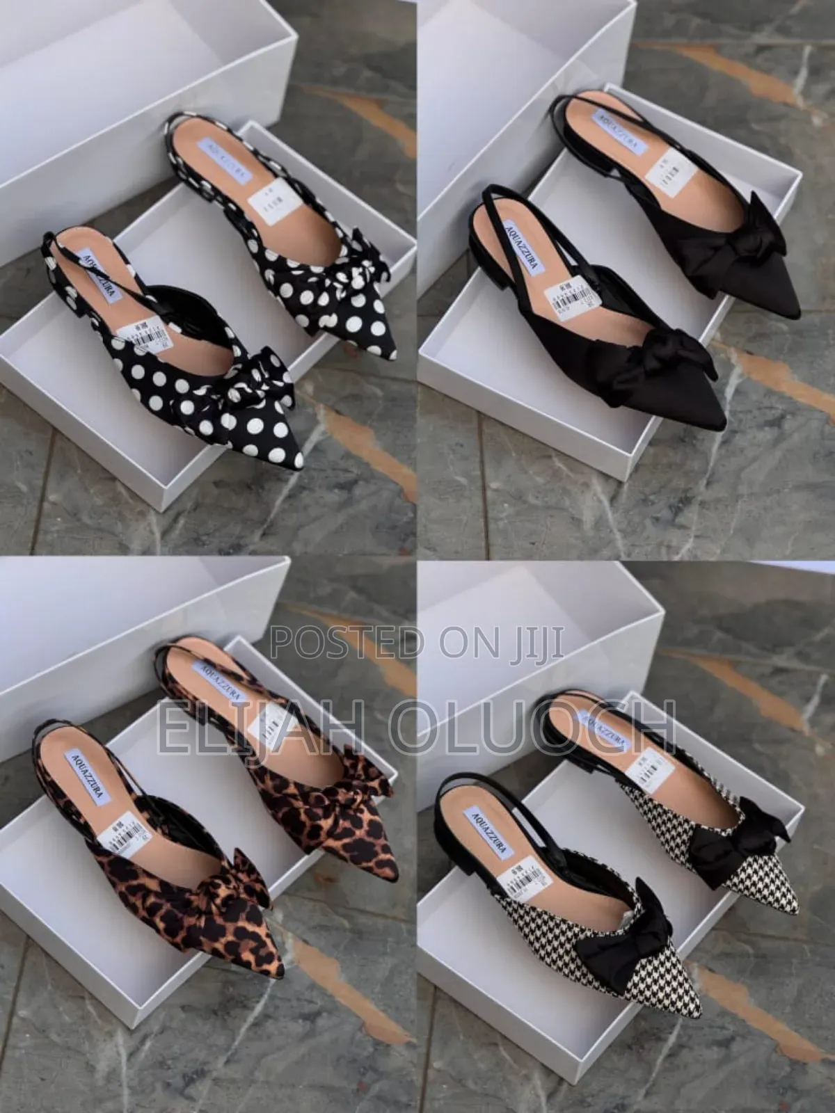 High Quality Pointed Slingback (Aquazzura) Flats