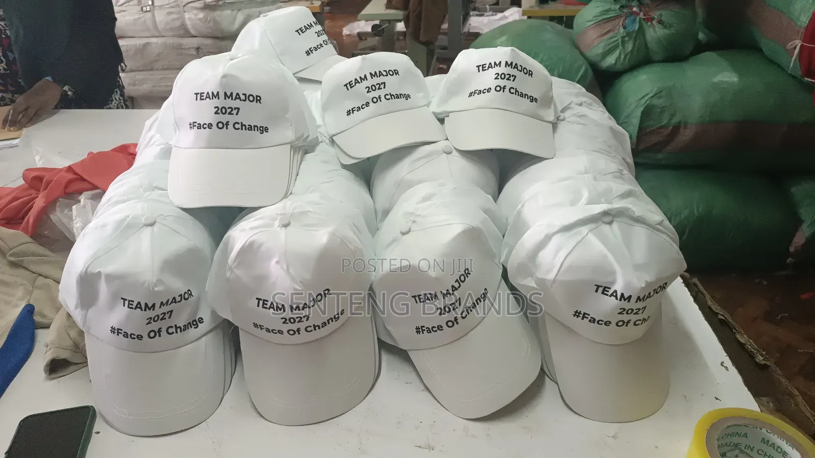 Caps for Elections Campaign With Redmak Caps