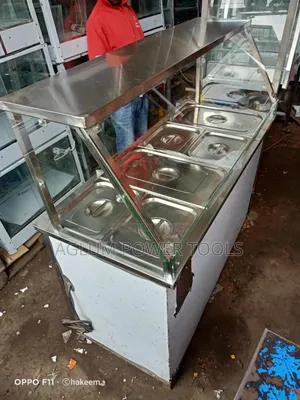 Juakali Stainless Steel Food Warmer Display Chiller