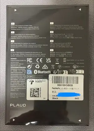 Plaud Note Pro Smart Ai Voice/Audio Recorder