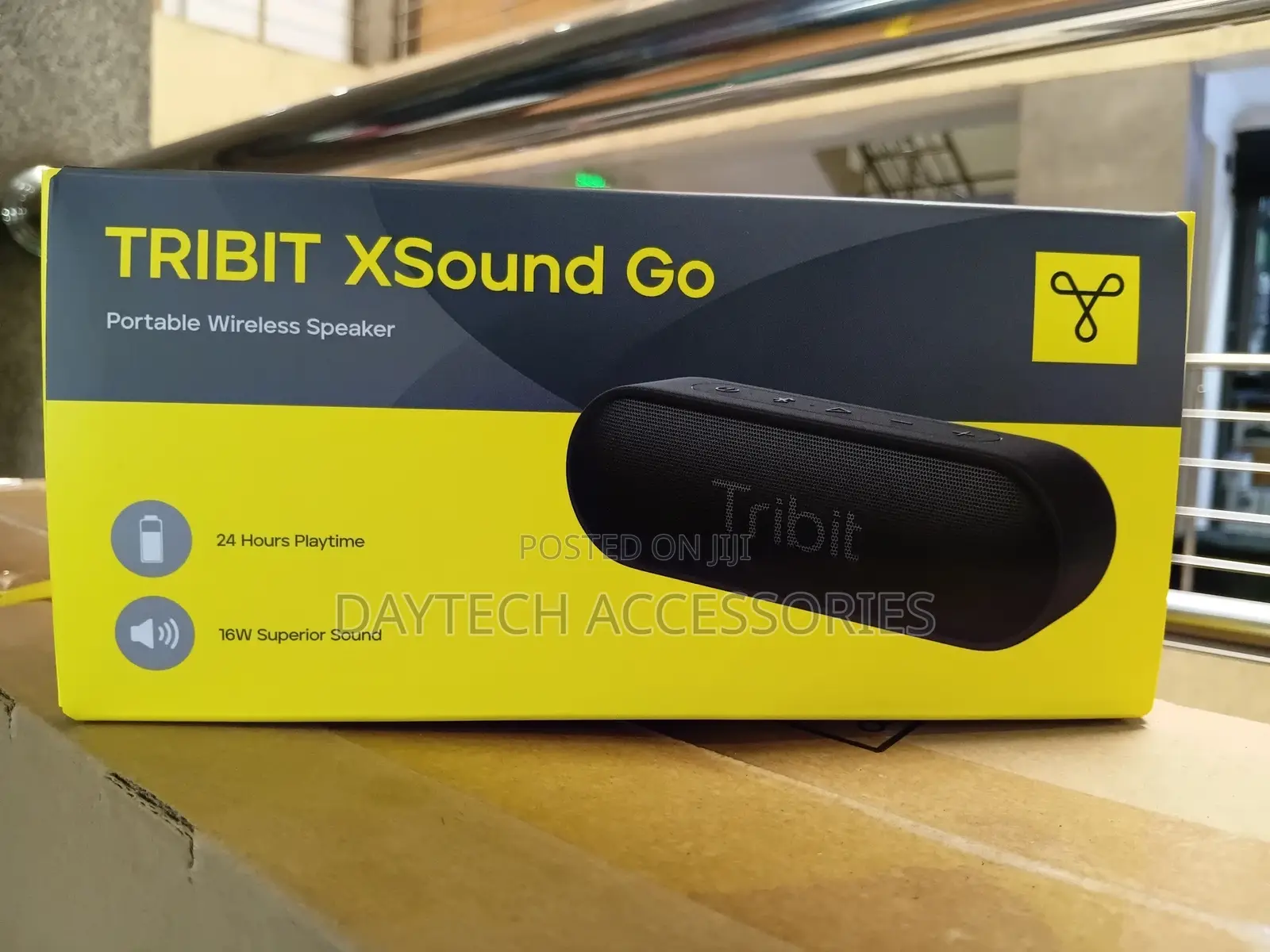 This Is a Tribit Xsound Go Portable Wireless Bluetooth Speaker.