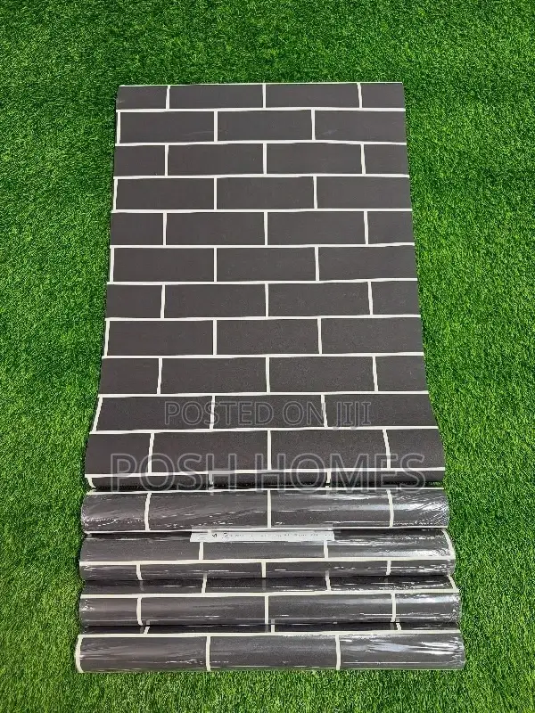 Black and White Brick Glue Wallpapers