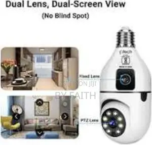 Bulb Camera CCTV Security Camera 360°