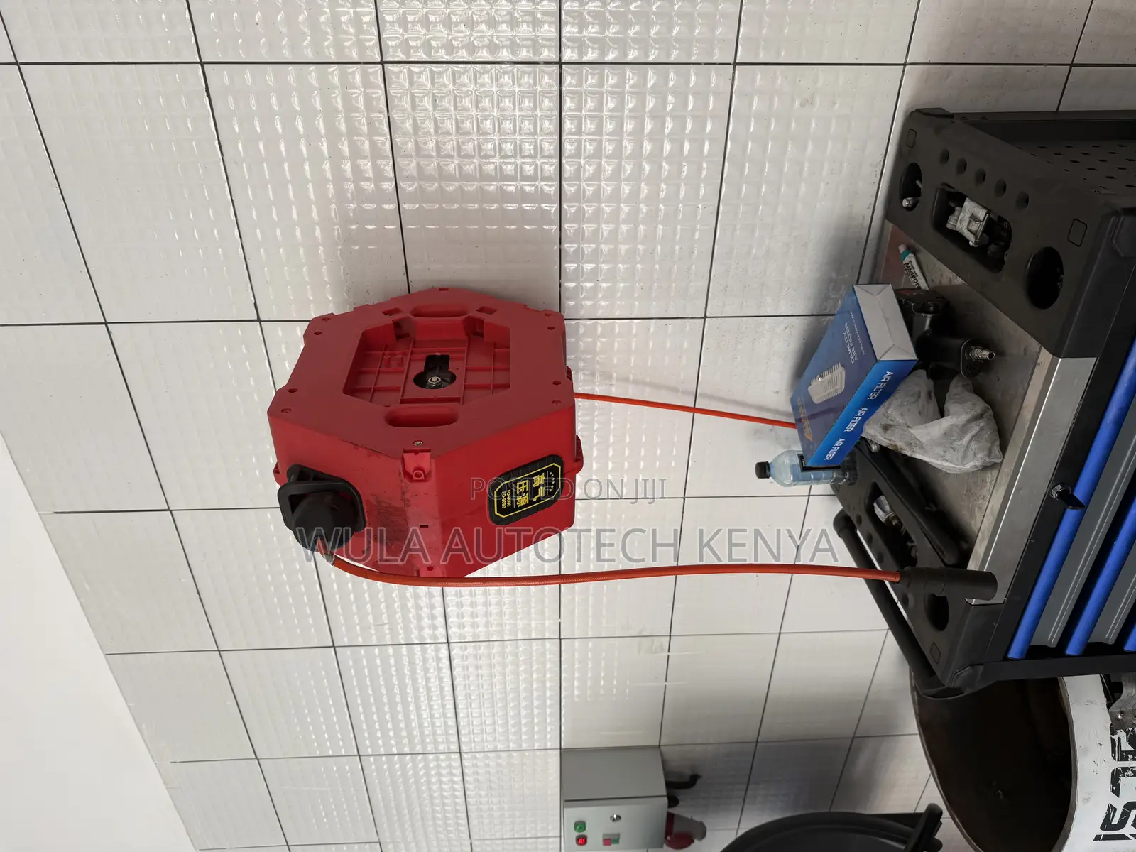 High Quality Air Hose Reel Extension Red