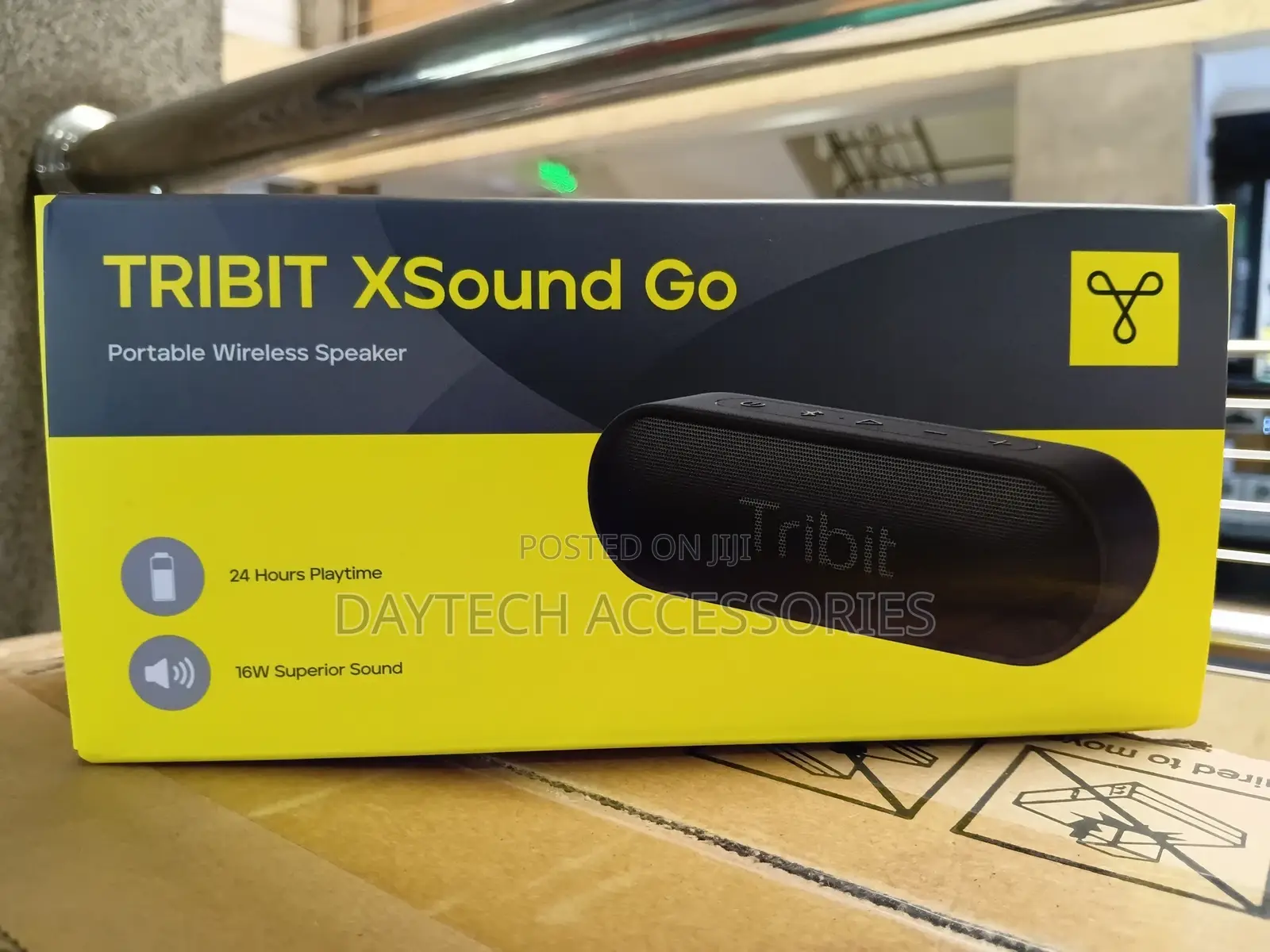 The Tribit Xsound Go Portable Ipx7 Waterproof Bluetooth Speaker.