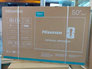 Hisense 50-Inch Qled Smart Tv Model 50q6qken