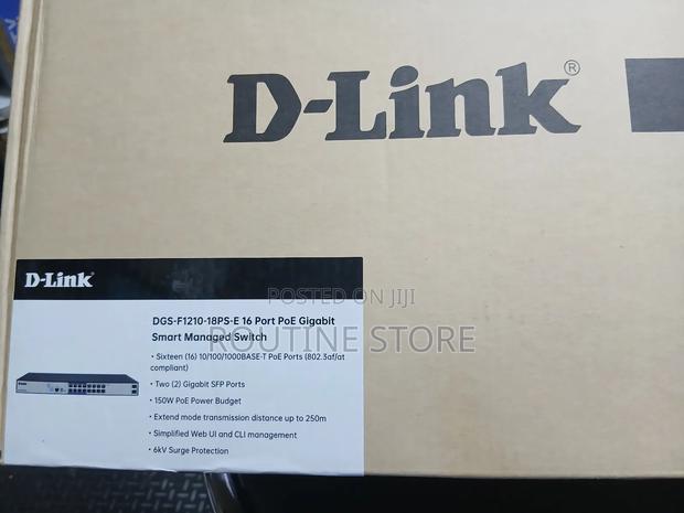 Dlink 16port Smart Gigabit Poe - main view