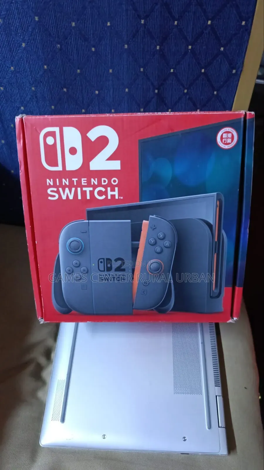 Open Box Nintendo Switch Console With 4 Games