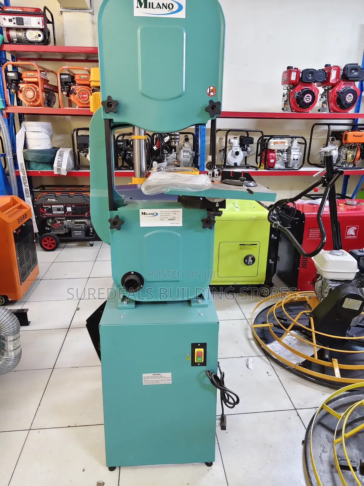 Milano Band Saw Machine.