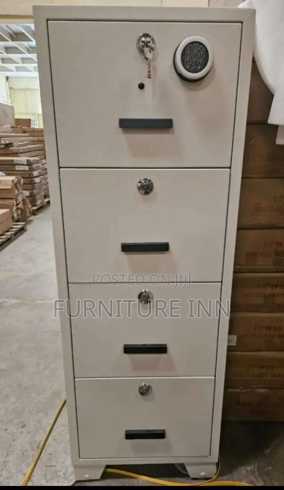 Digital Safe Box: Biometric 270kgs Fire Proof Safe Box