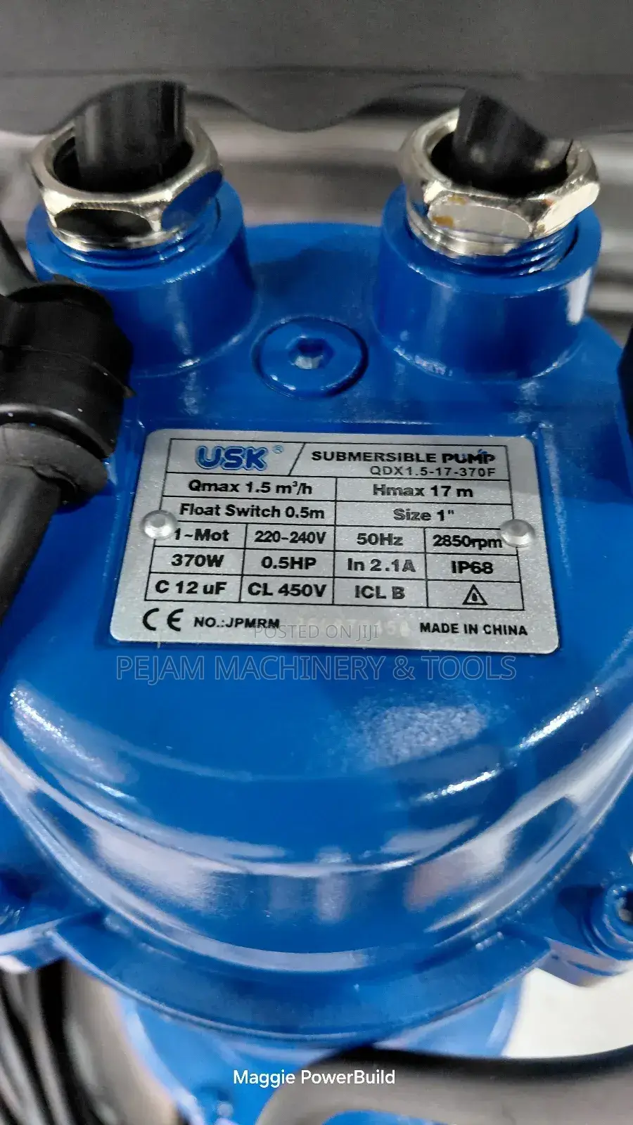 Usk 0.5hp Electric Submersible Pump for Shallow Well