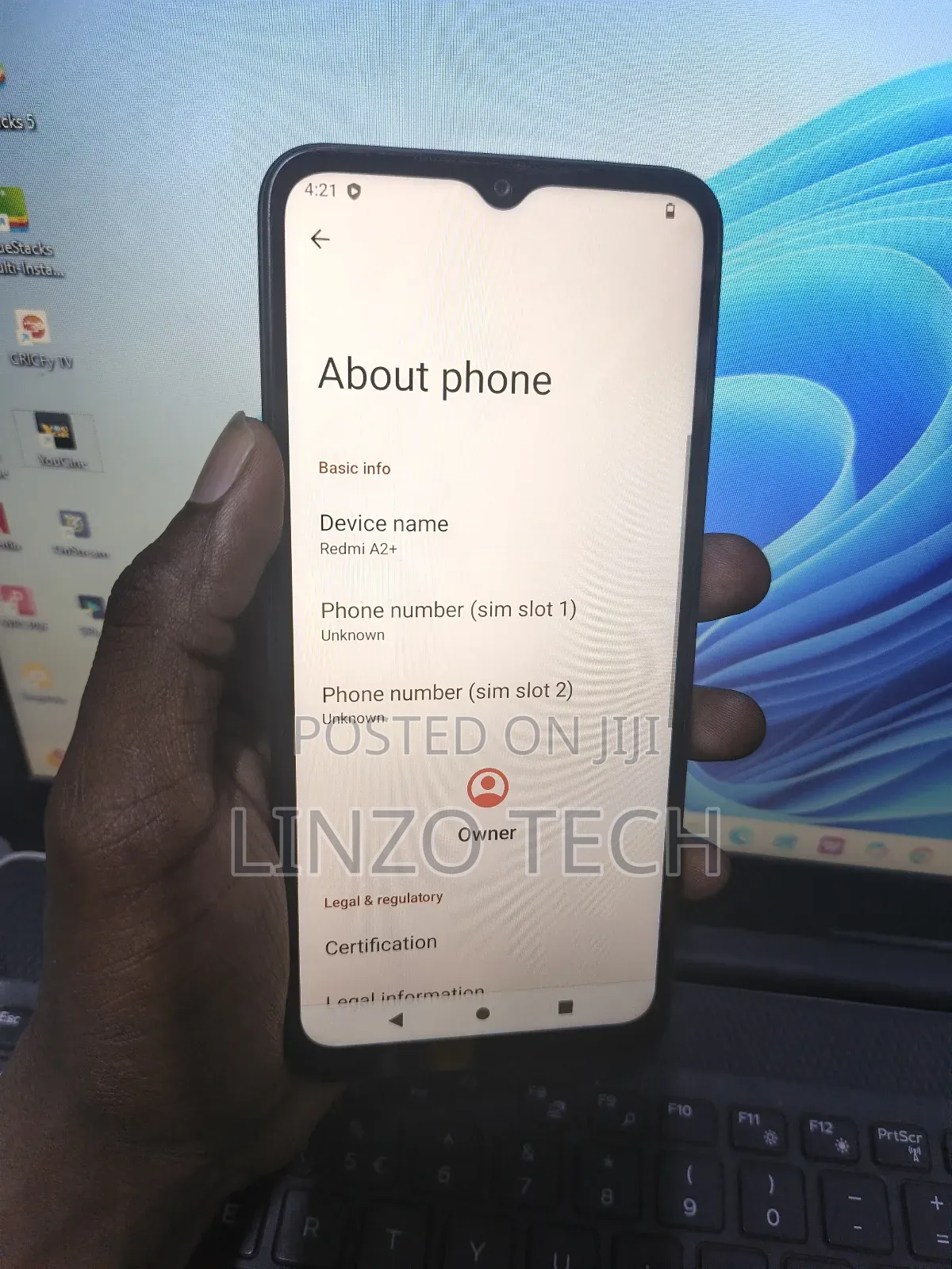 Xiaomi Redmi A2+ 32 GB Black