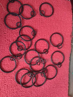 Rust Free Black Metal Rings