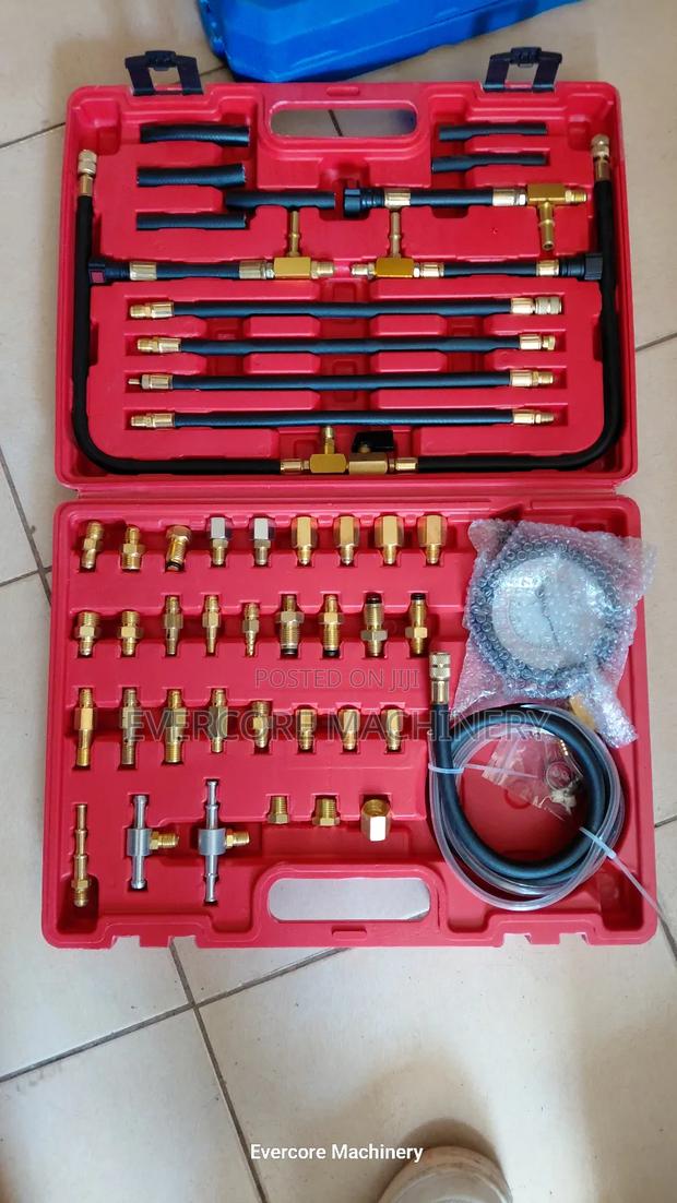 Professional Fuel Injector Engine Pressure Test Kit (Complete Set)