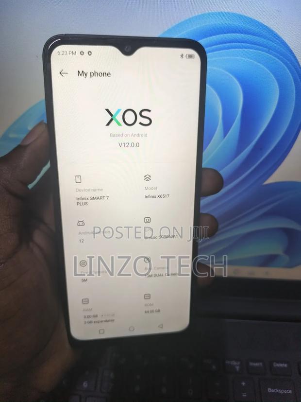Infinix Smart 7 HD 64 GB Black - thumbnail 2