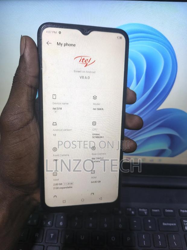 Itel S18 64 GB Black - thumbnail 2