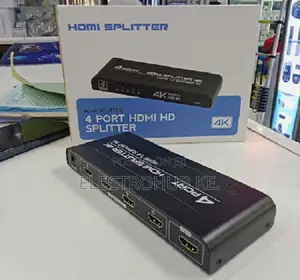 Hdmi Splitter 1x4 - 4 Port Full Hd Hub Repeater Amplifier 1080p