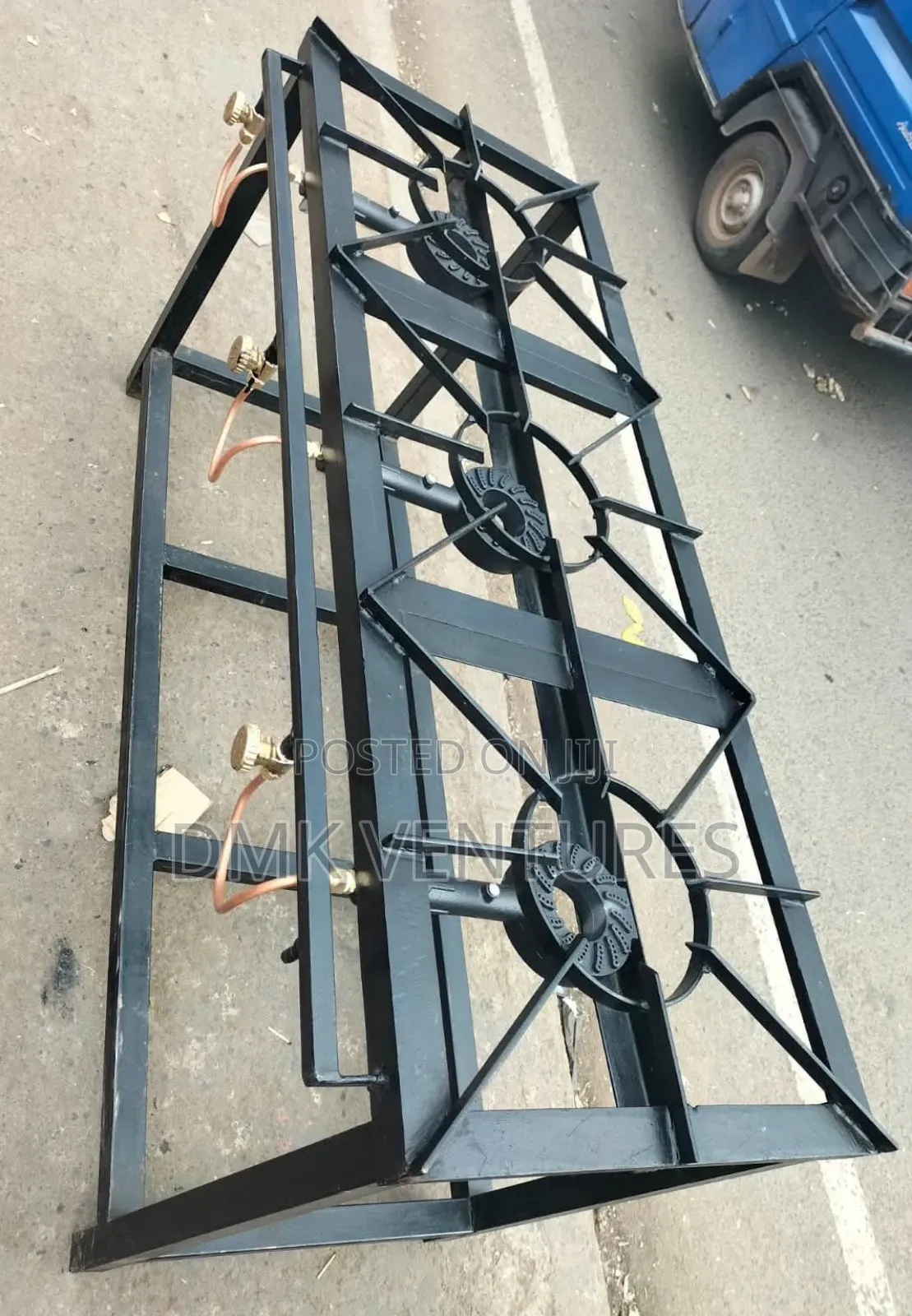 Premium, Mild Steel Three Burner Gas Cooker