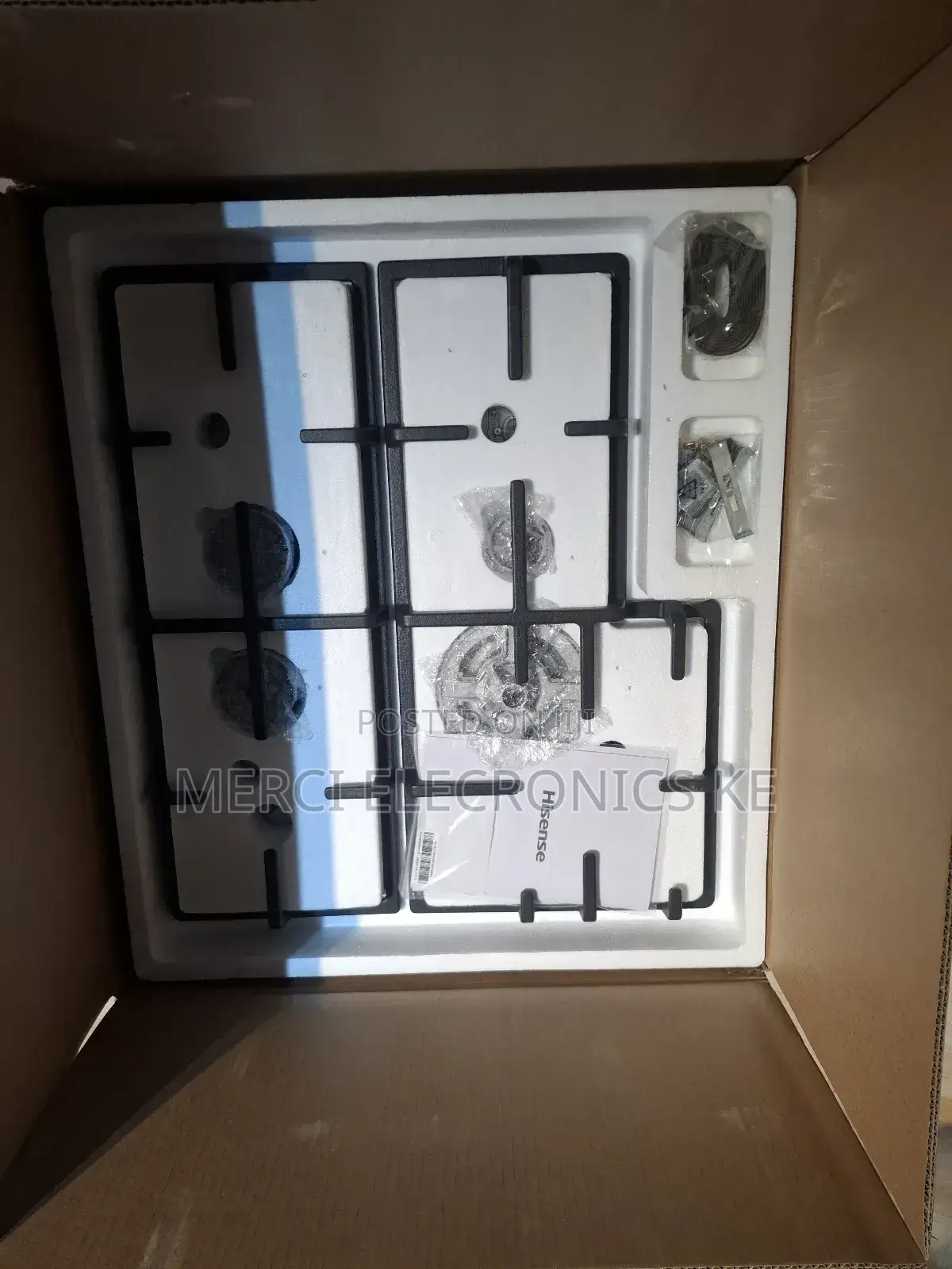 Hisense 60cm Built-in 4 Burner Gas Hob Hhu60gagr
