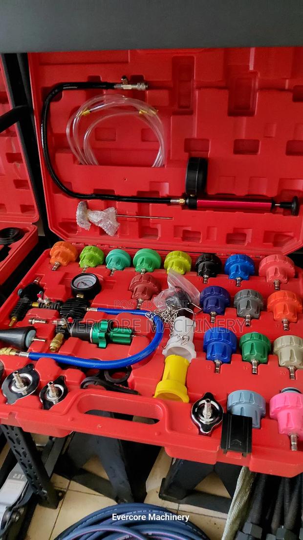 Universal Cooling System Radiator Pressure Test Kit – Full Set - main view