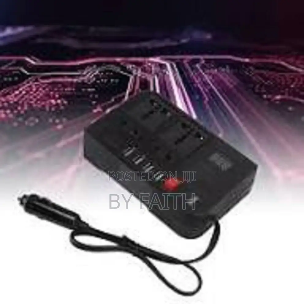 Intelligent Car Power Inverter With Led Display