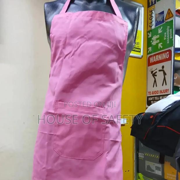Pink Service Apron - main view