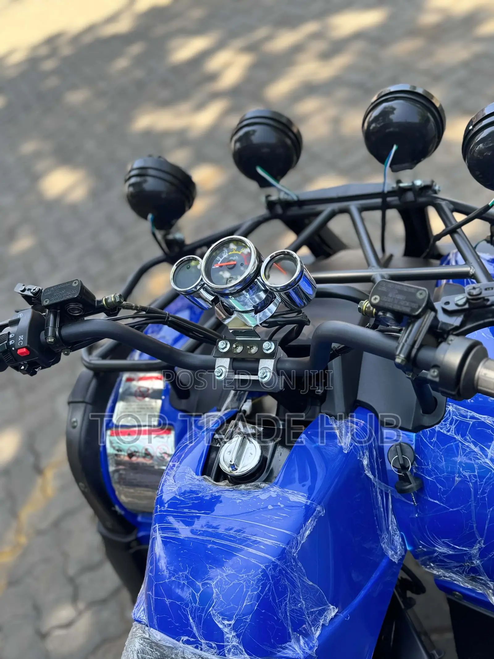 New Motorcycle 2024 Blue
