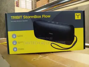 The Tribit Stormbox Flow Powerful Portable Bluetooth Speaker.