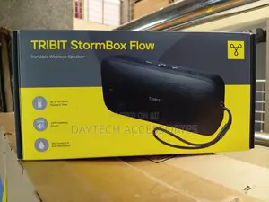 The Tribit Stormbox Flow Powerful Portable Bluetooth Speaker.