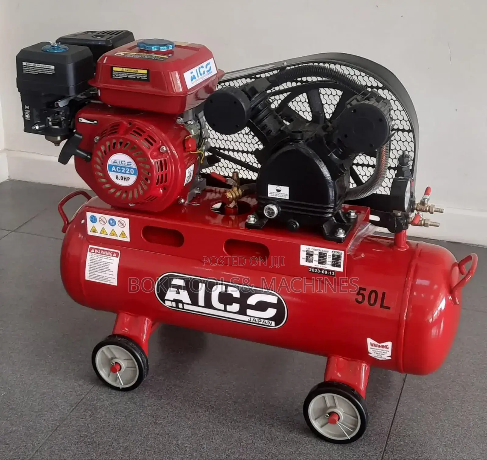 50l Aico Petrol Air Compressor