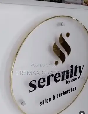 Elegant Acrylic Signs for Modern Spaces