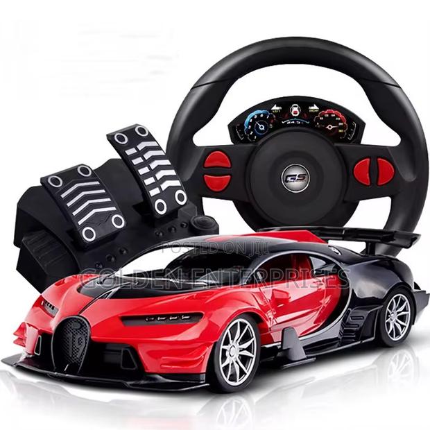 Rc Racing Car With Steering Wheel Pedal Controller - main view
