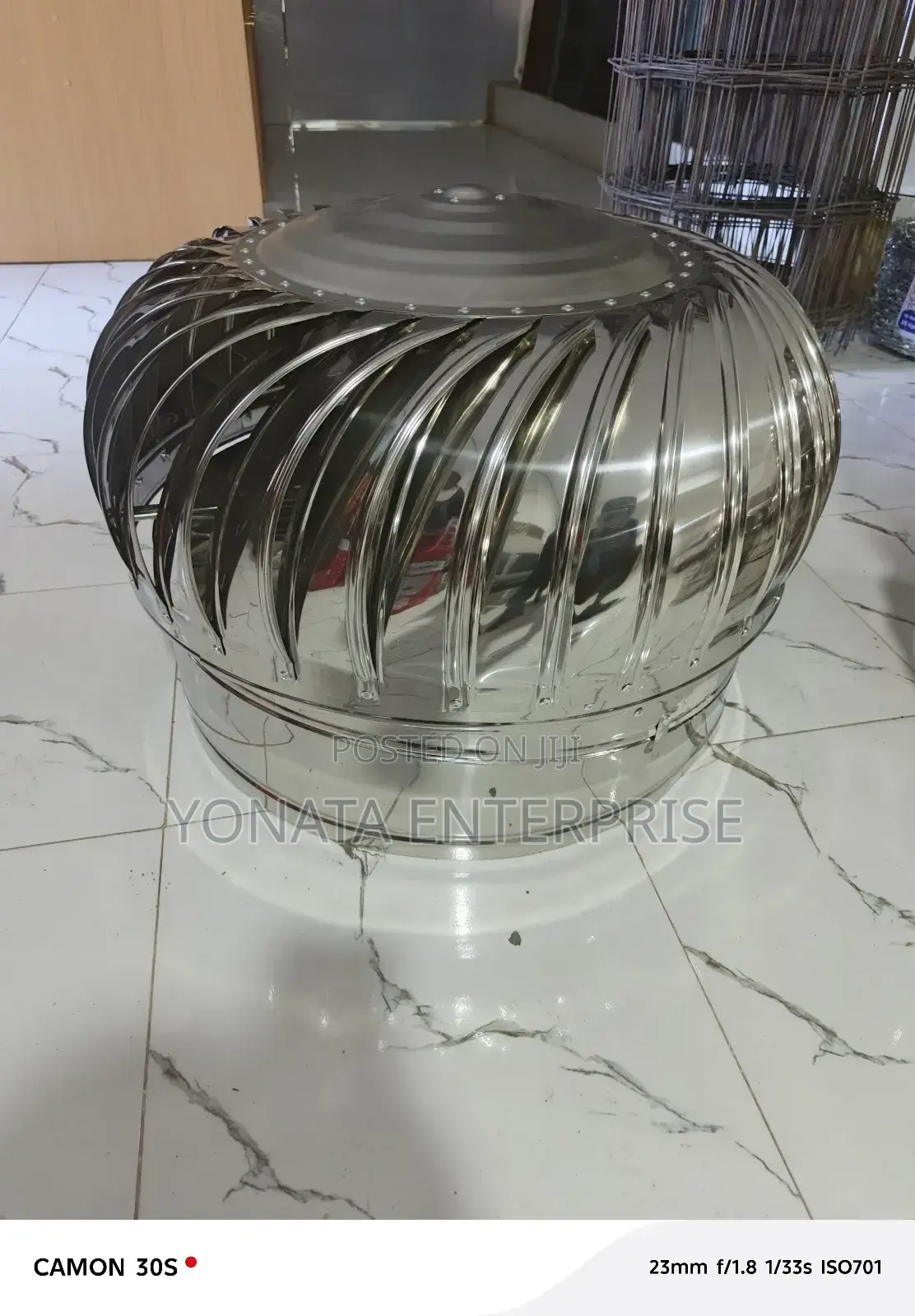 Most Durable Stainless Steel Cyclone Ventilator