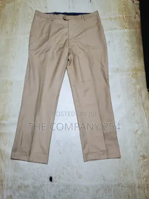 Quality Cotton Men Casual Official Suit Material Men Trousers