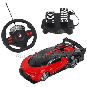 Realistic Racing Experience Rc Car With Steering Pedals