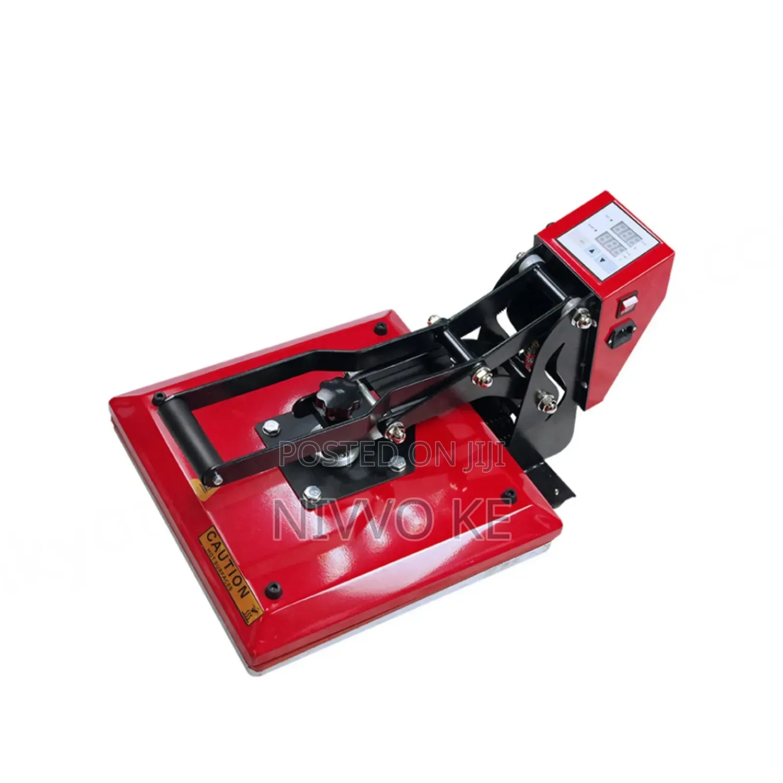 Flat Plate Heat Press – 38×38cm Area
