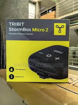 The Tribit Stormbox Micro 2 Rugged Ip67 Waterproof Bluetooth Speaker.