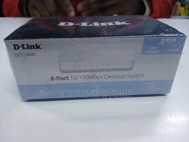 Dlink Des 1008c Unmanaged Switch 8 Port - main view