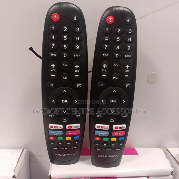 Solarmax Smart Tv Remote With Audio Button - thumbnail 3